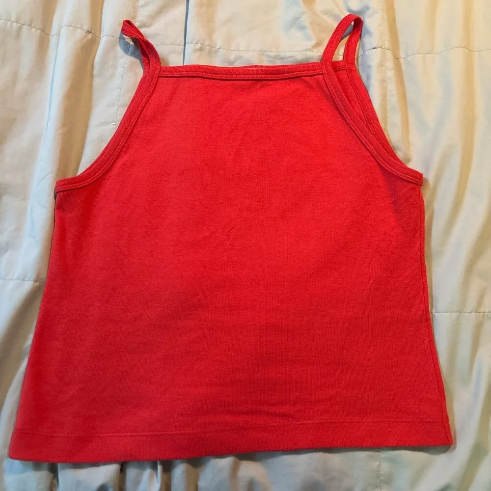 Doen Angie Tank in Scarlet - Picture 9 of 15